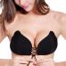 sowshine YLW Women Sexy Strapless Instant Breast Lift Invisible Silicone Push Up Bra